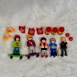 Playmobil Skateboard Playset with Misc Figures